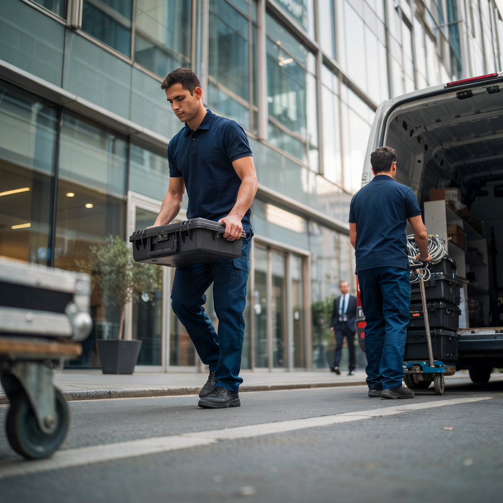 Logistique et déploiement de robots